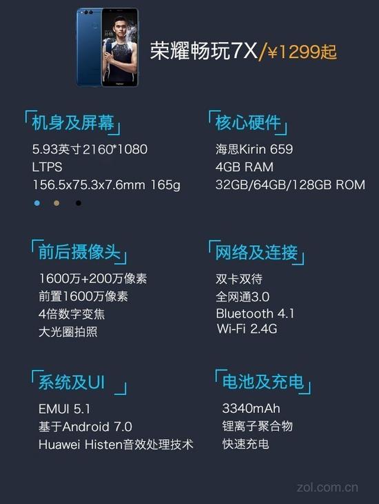 荣耀畅玩7x评测:突破全面屏价格底线